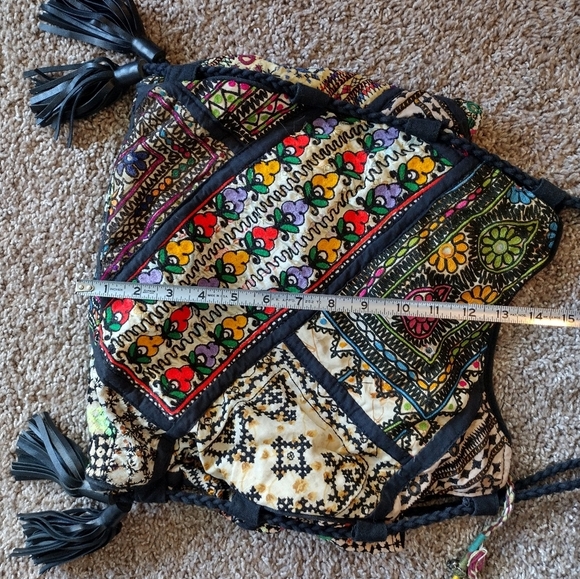 Gypsy Bohemian Patchwork Shoulder Bag - Picture 9 of 16
